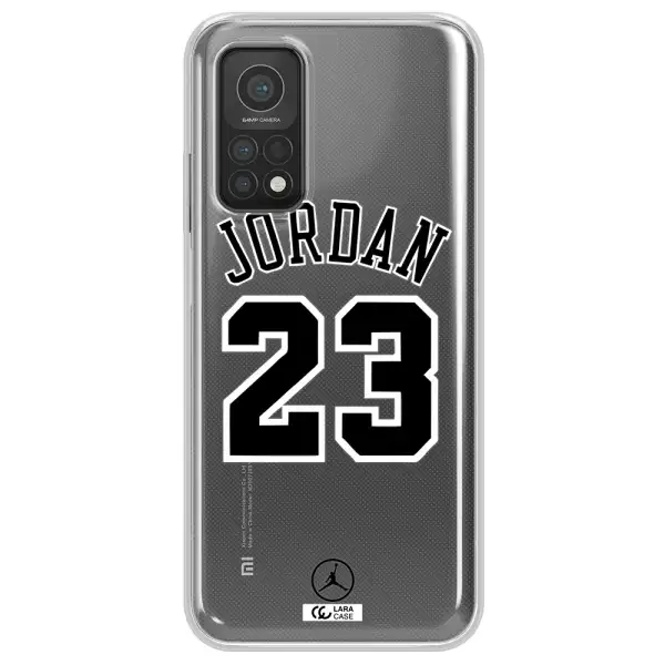 Twenty Three Jordan Xiaomi Mi 10T Clear TPU Case