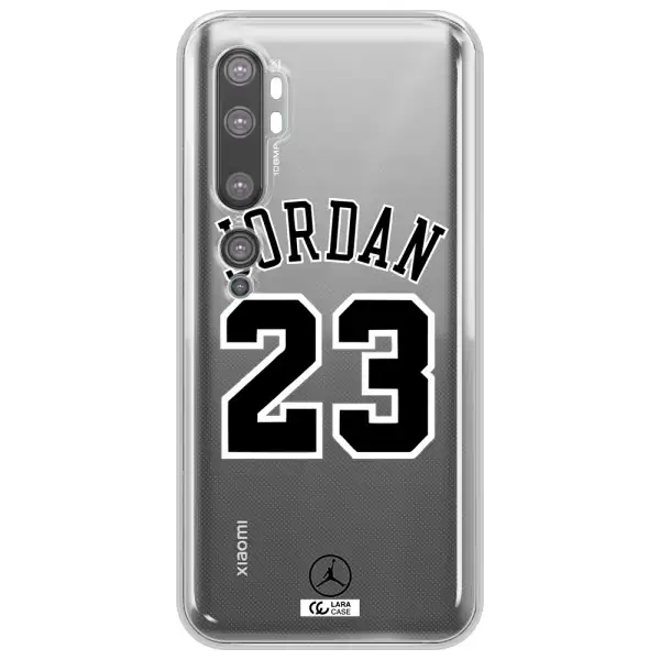 Twenty Three Jordan Xiaomi Mi Note 10 Clear TPU Case