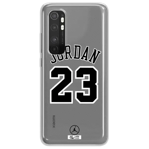 Twenty Three Jordan Xiaomi Mi Note 10 Lite Clear TPU Case