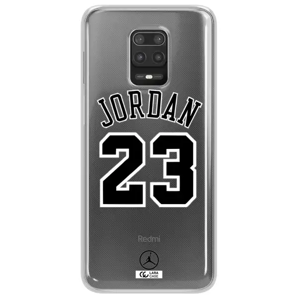 Twenty Three Jordan Xiaomi Note 9S Clear TPU Case