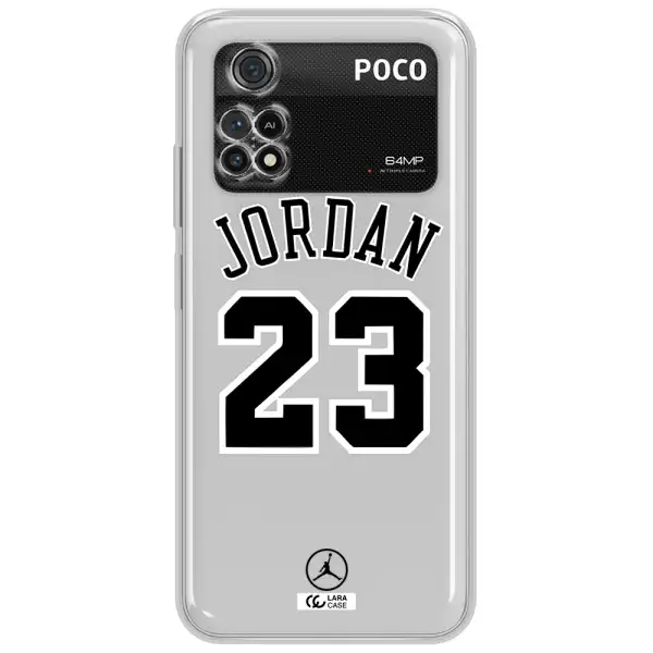 Twenty Three Jordan Xiaomi Poco M4 Pro 4G Clear Tpu Case