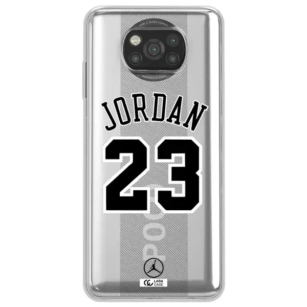 Twenty Three Jordan Xiaomi Poco X3 Clear TPU Case