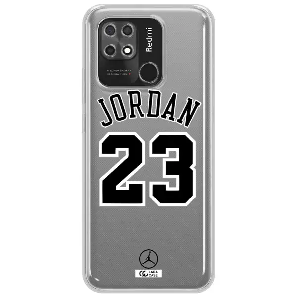 Twenty Three Jordan Xiaomi Redmi 10C Clear TPU Case