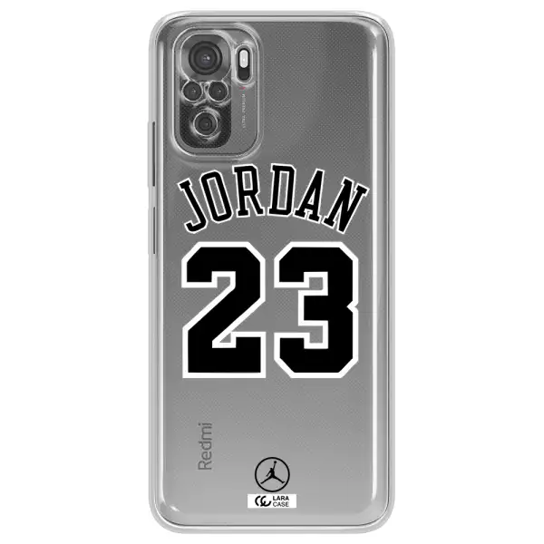 Twenty Three Jordan Xiaomi Redmi Note 10S Clear Tpu Case
