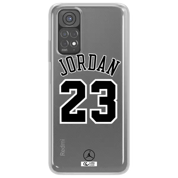 Twenty Three Jordan Xiaomi Redmi Note 11 Clear TPU Case