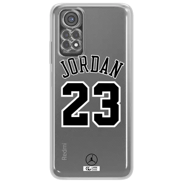 Twenty Three Jordan Xiaomi Redmi Note 11S Clear Tpu Case