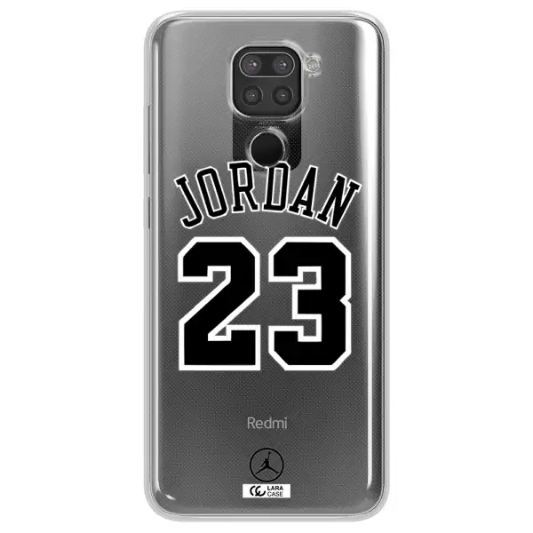 Twenty Three Jordan Xiaomi Redmi Note 9 Clear TPU Case