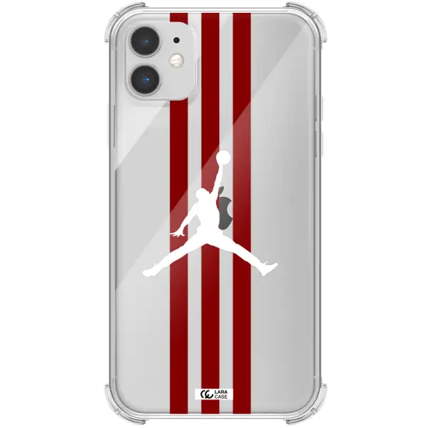 Jordan Icon Apple iPhone 11 Clear PC Case