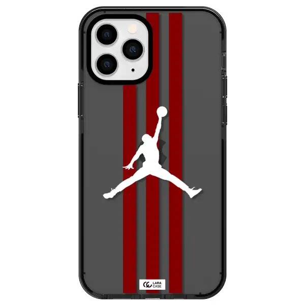 Jordan Icon Apple iPhone 11 pro max impact Smoke Black Case