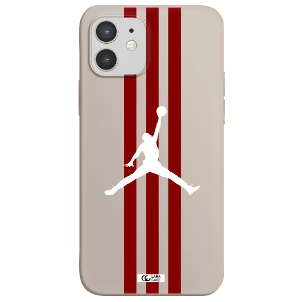 Jordan Icon Apple iPhone 12 mini Silicone Stone Case