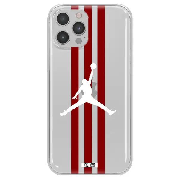 Jordan Icon Apple iPhone 12 pro max Clear TPU Case