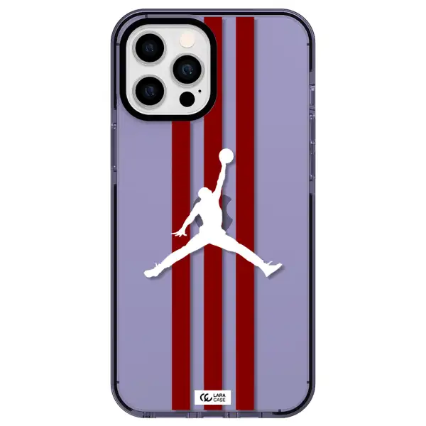 Jordan Icon Apple iPhone 12 pro max impact Lilac Case