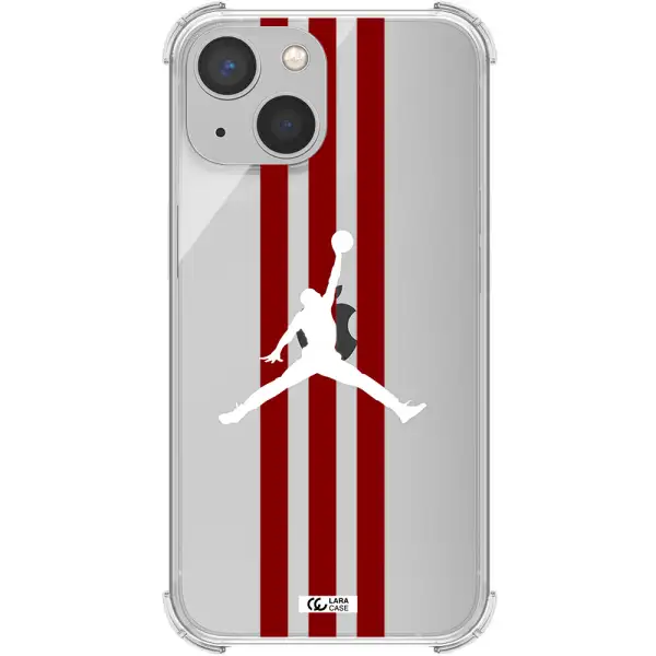 Jordan Icon Apple iPhone 13 Clear PC Case