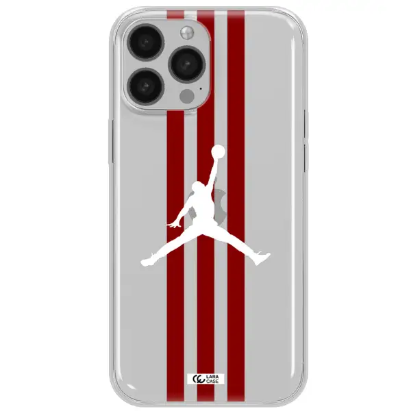 Jordan Icon Apple iPhone 13 Pro Clear TPU Case