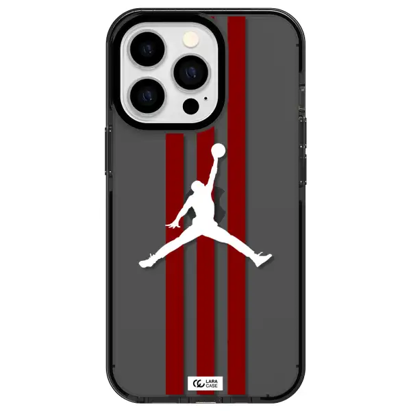 Jordan Icon Apple iPhone 13 Pro impact Smoke Black Case