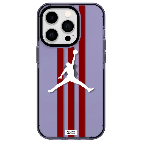 Jordan Icon Apple iPhone 14 pro impact Lilac Case