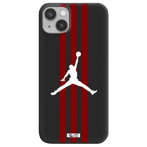 Jordan Icon Apple iPhone 14 Silicone black Case