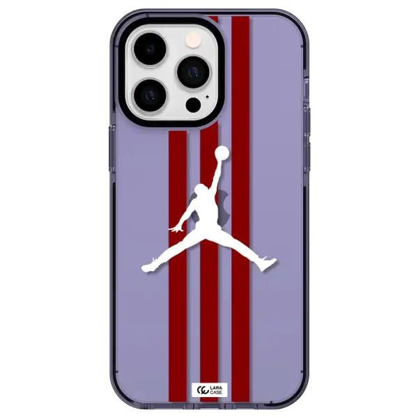 Jordan Icon Apple iPhone 15 Pro impact Lilac Case