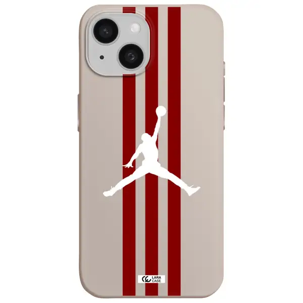 Jordan Icon Apple iPhone 15 Silicone Stone Case