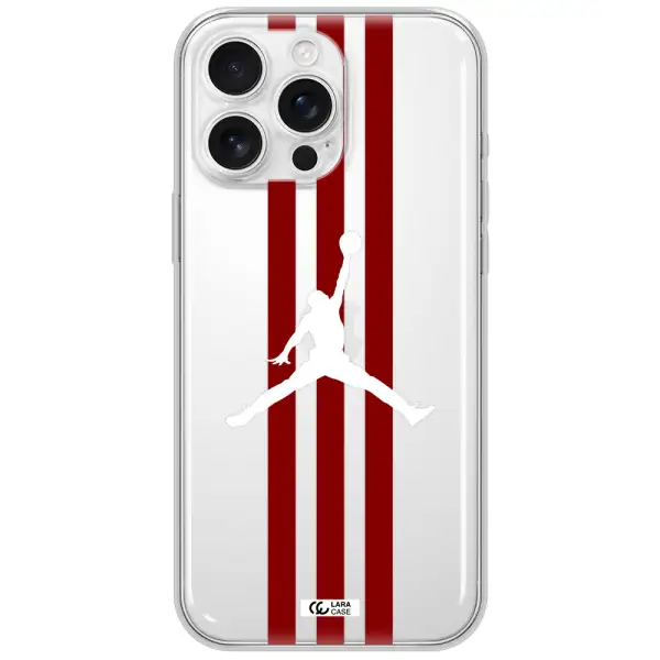 Jordan Icon Apple Iphone 16 Pro Max Clear Tpu Case