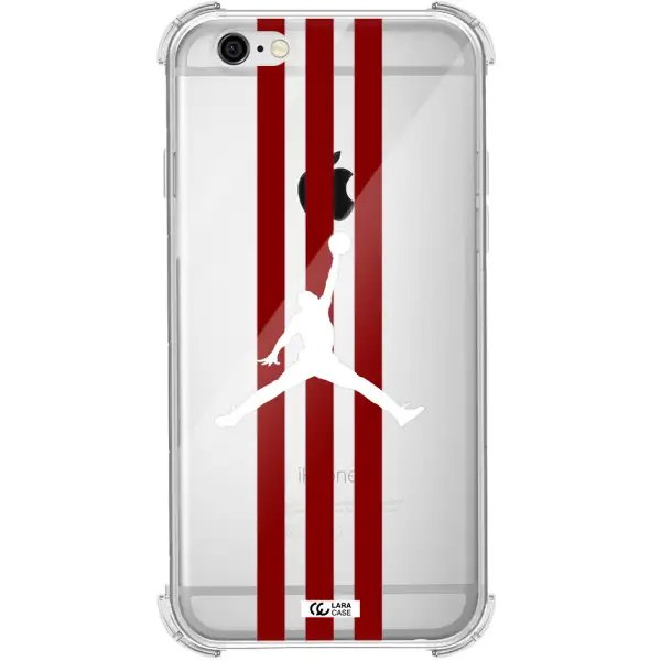 Jordan Icon Apple iPhone 6 Clear PC Case