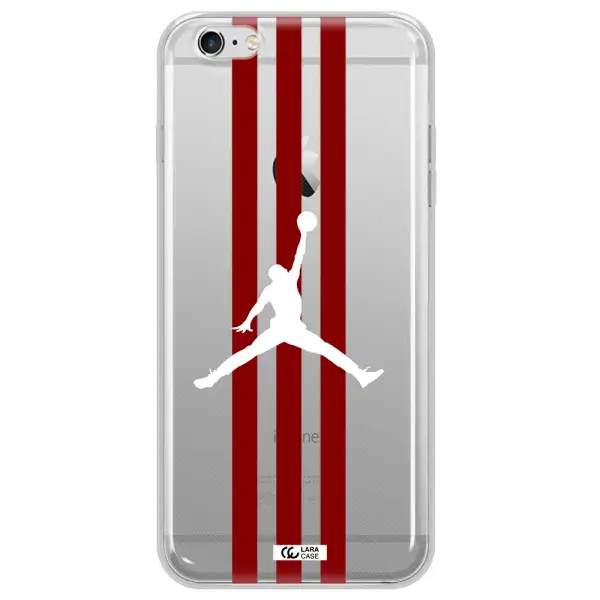Jordan Icon Apple iPhone 6S Clear TPU Case
