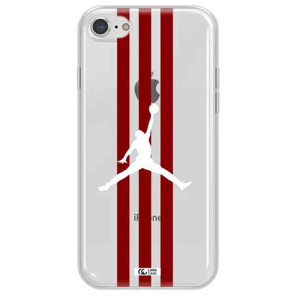 Jordan Icon Apple iPhone 7 Clear TPU Case