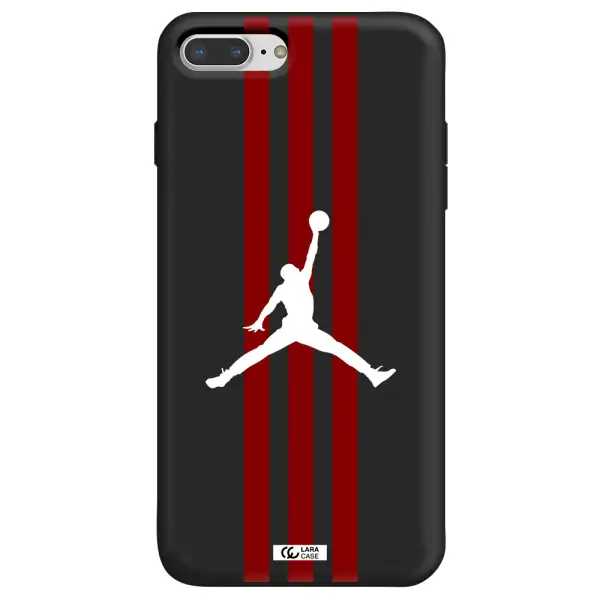 Jordan Icon Apple iPhone 7 plus Silicone black Case