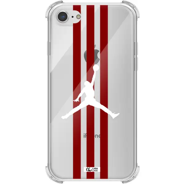 Jordan Icon Apple iPhone 8 Clear PC Case