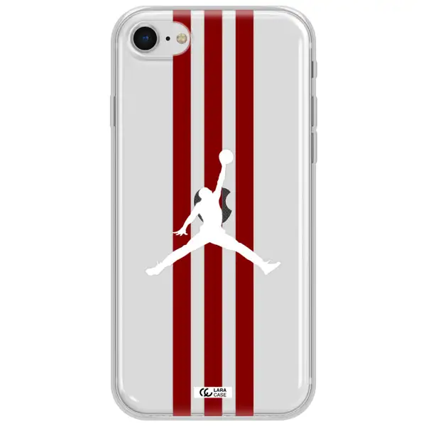 Jordan Icon Apple Iphone Se 2020 Clear Tpu Case