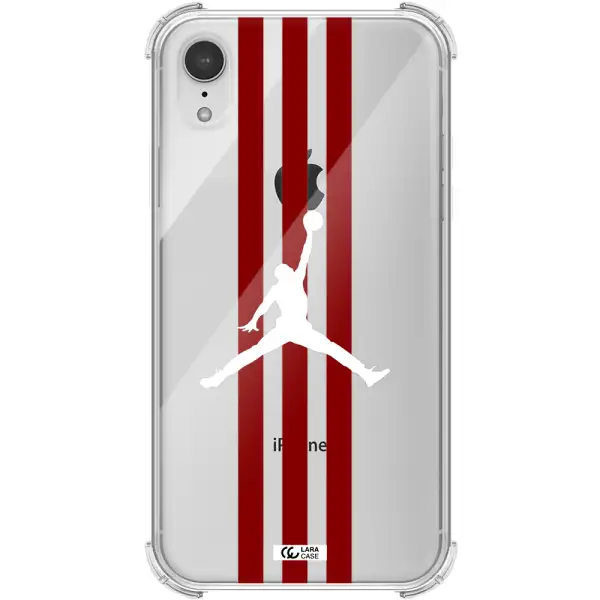 Jordan Icon Apple iPhone XR Clear PC Case