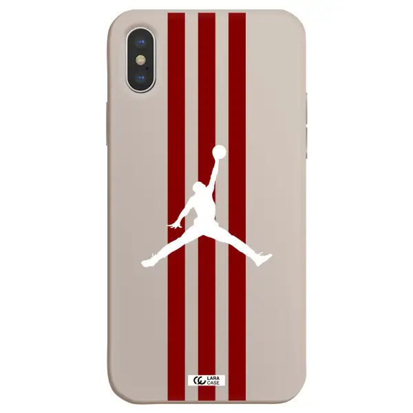 Jordan Icon Apple iPhone XS max Silicone Stone Case
