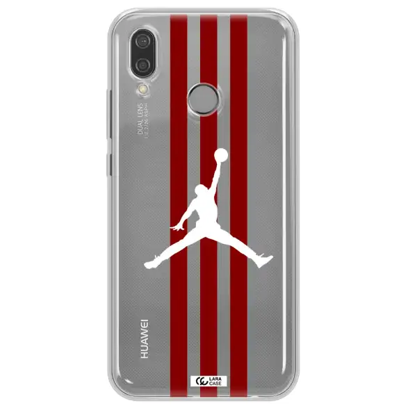 Jordan Icon Huawei P20 Lite Clear TPU Case