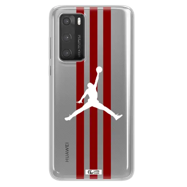Jordan Icon Huawei P40 Clear TPU Case