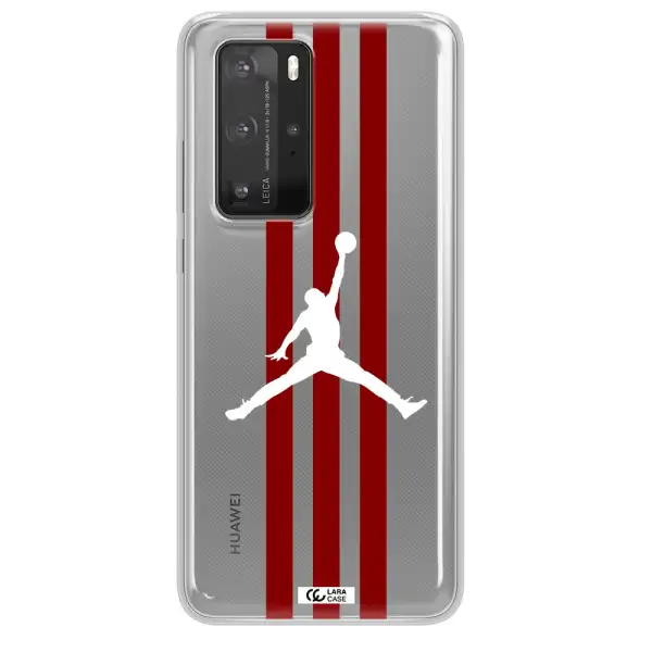 Jordan Icon Huawei P40 Pro Clear TPU Case
