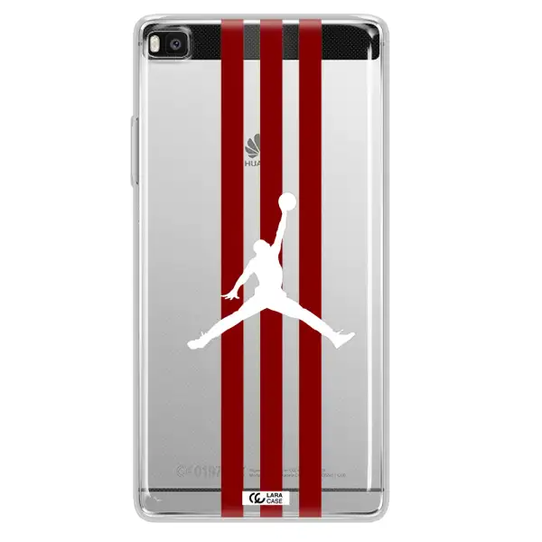 Jordan Icon Huawei P8 Clear TPU Case