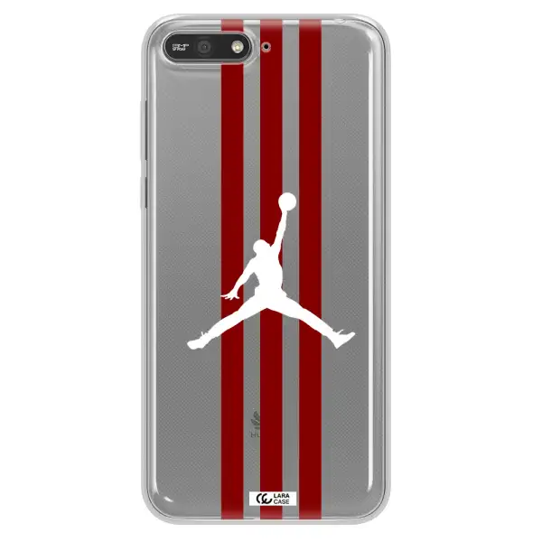 Jordan Icon Huawei Y6 2018 Clear TPU Case