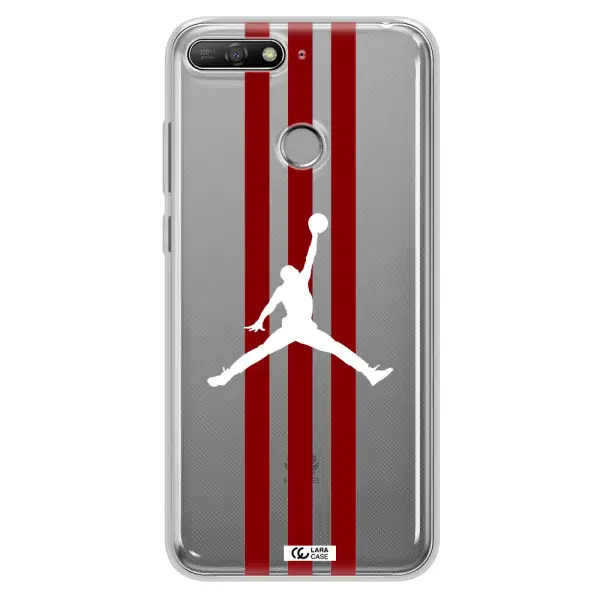 Jordan Icon Huawei Y6 Prime 2018 Clear TPU Case