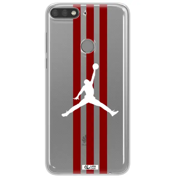 Jordan Icon Huawei Y7 Prime 2018 Clear TPU Case
