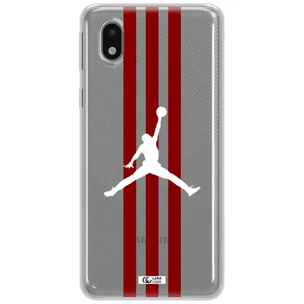 Jordan Icon Samsung A01 Core Clear Tpu Case