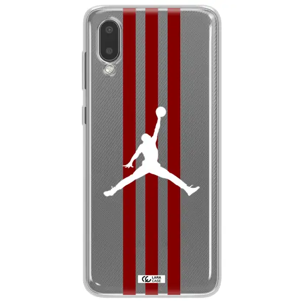 Jordan Icon Samsung A02 Clear TPU Case