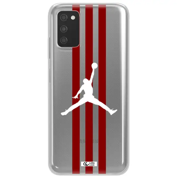 Jordan Icon Samsung A03S Clear TPU Case