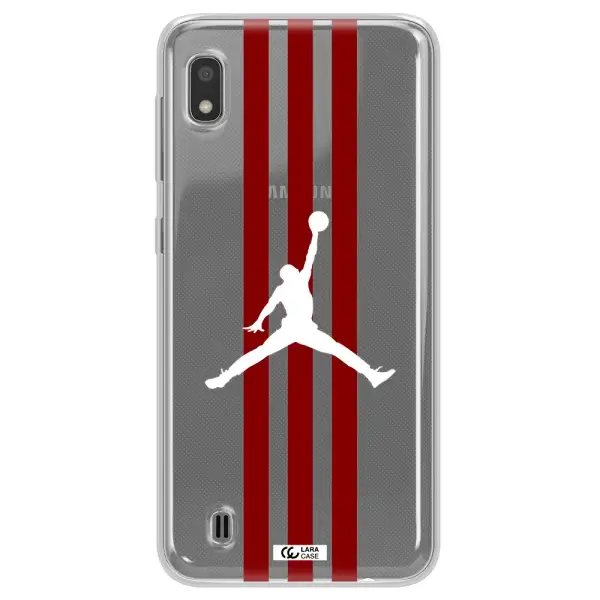 Jordan Icon Samsung A10 Clear TPU Case