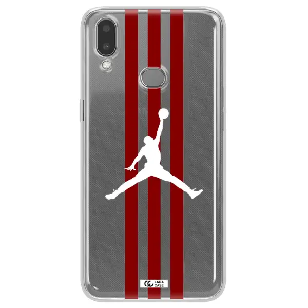 Jordan Icon Samsung A10S Clear TPU Case