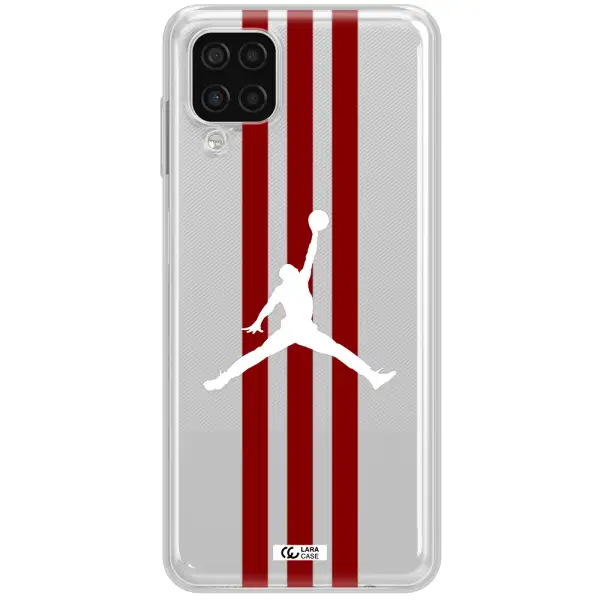 Jordan Icon Samsung A12 4g Clear TPU Case