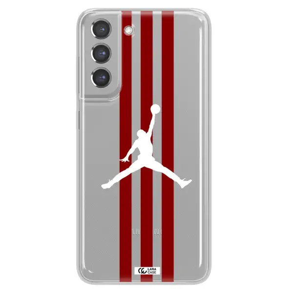 Jordan Icon Samsung A21 Fe Clear TPU Case