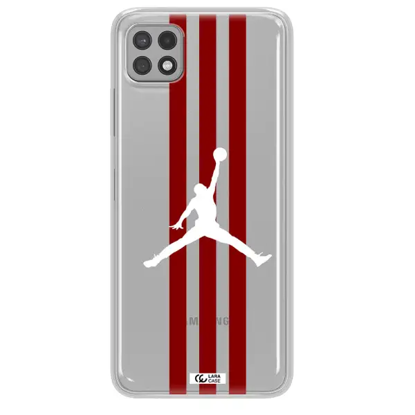 Jordan Icon Samsung A22 5g Clear TPU Case