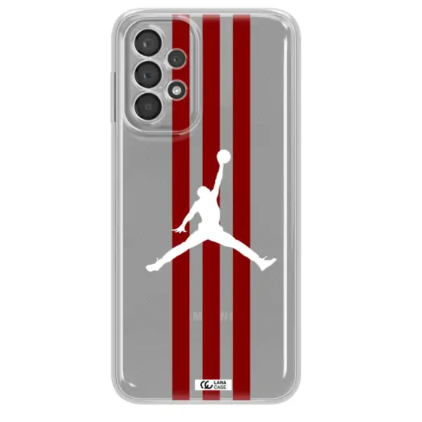 Jordan Icon Samsung A23 5G Clear Tpu Case
