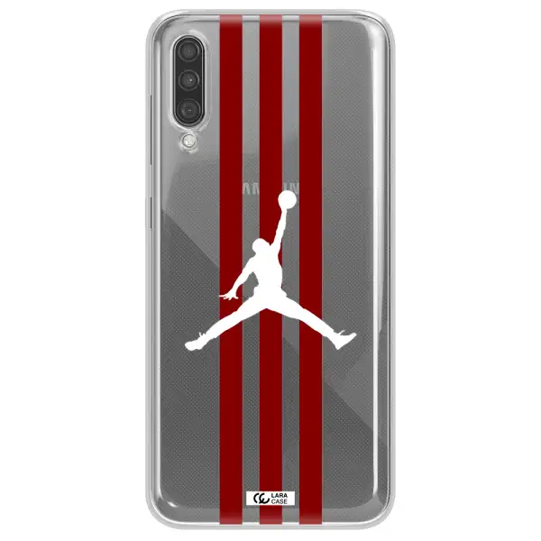 Jordan Icon Samsung A30S Clear TPU Case