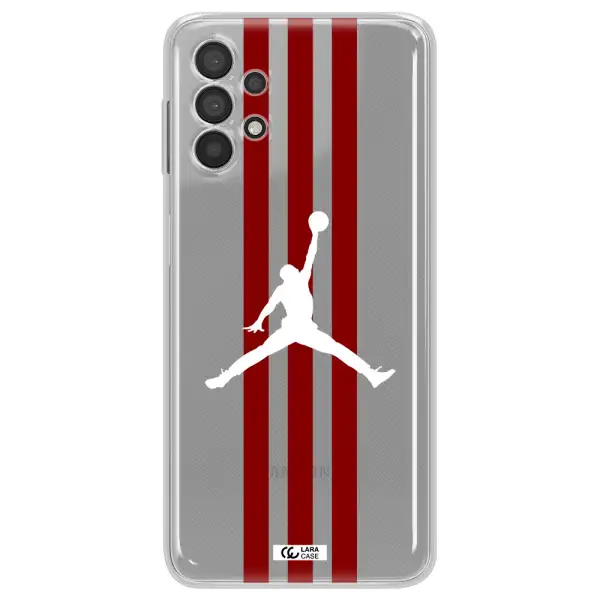Jordan Icon Samsung A32 Clear TPU Case